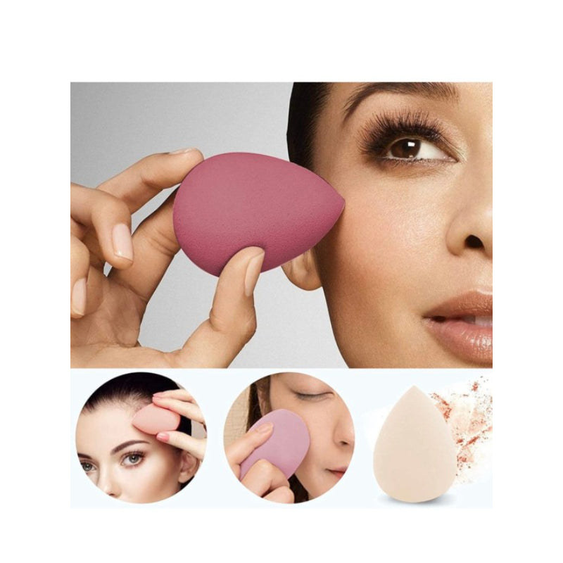 Mini Pack of 6 Beauty Blenders Compact Design for Smooth, Flawless Application