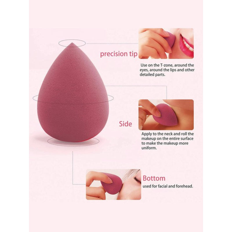 Mini Pack of 6 Beauty Blenders Compact Design for Smooth, Flawless Application