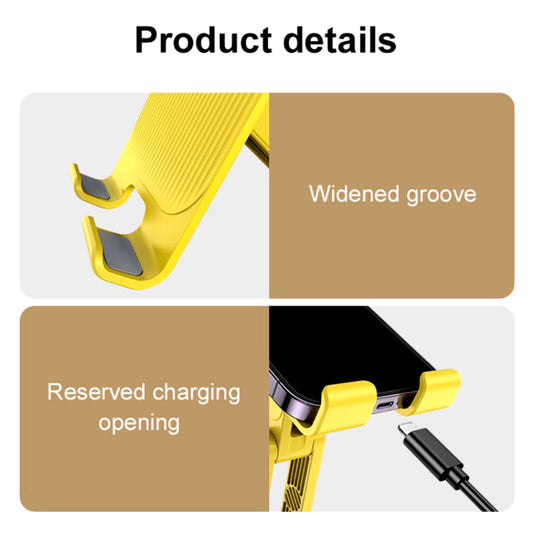 S118 Collapsible Telescopic Phone/Tablet Stand – 360° Rotation