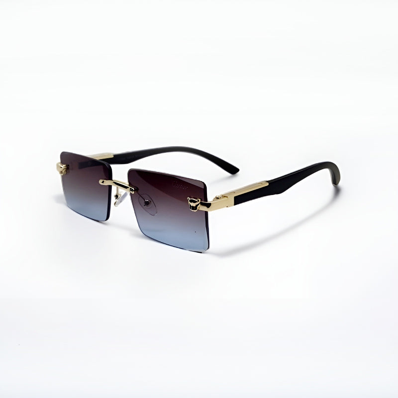 Trendy Rimless Polarized Sunglasses