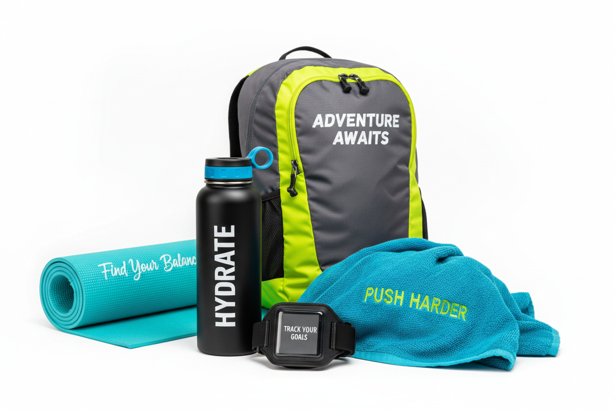 Sports & Outdoors Accesseries with written text on it