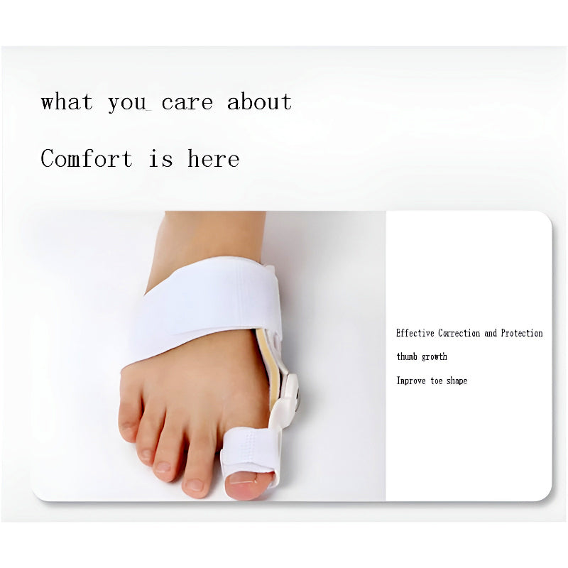 Bunion Splint and Big Toe Straightener – Orthopedic Hallux Valgus Corrector for Foot Pain Relief & Pedicure Care